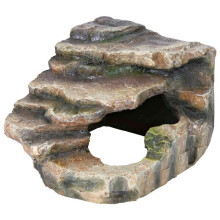 Trixie Reptiland Rainforest Corner Rock with Cave & Platform - 16 x 12 x 15 cm