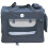 HugglePets HugglePets Fabric Crate Foldable Pet Carrier - Black, Large 1