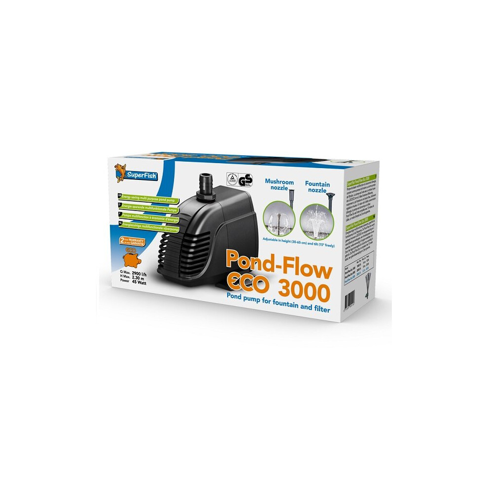 SuperFish Pond-Flow ECO Pump - 3000