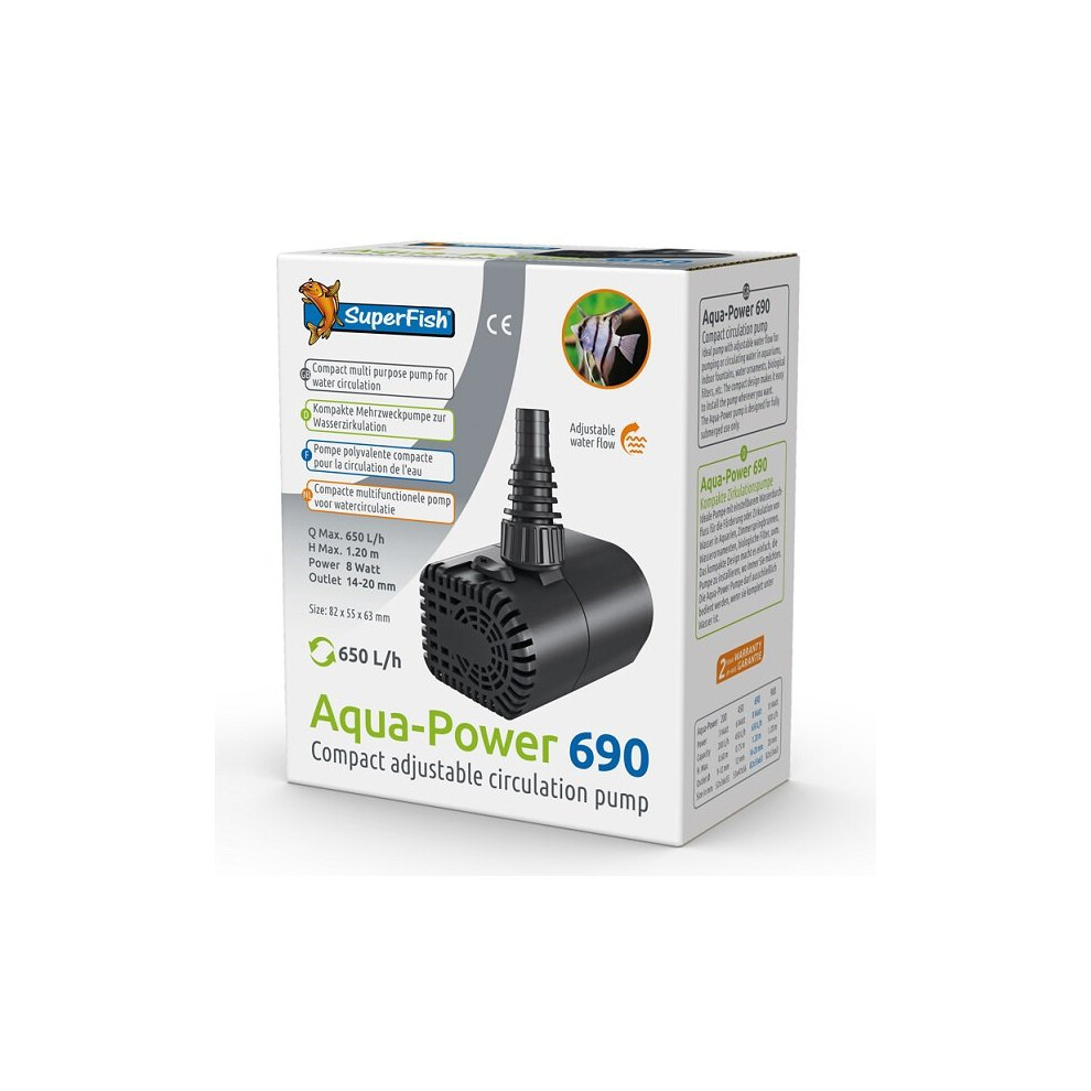 SuperFish AquaPower Circulation Pump - AquaPower 690