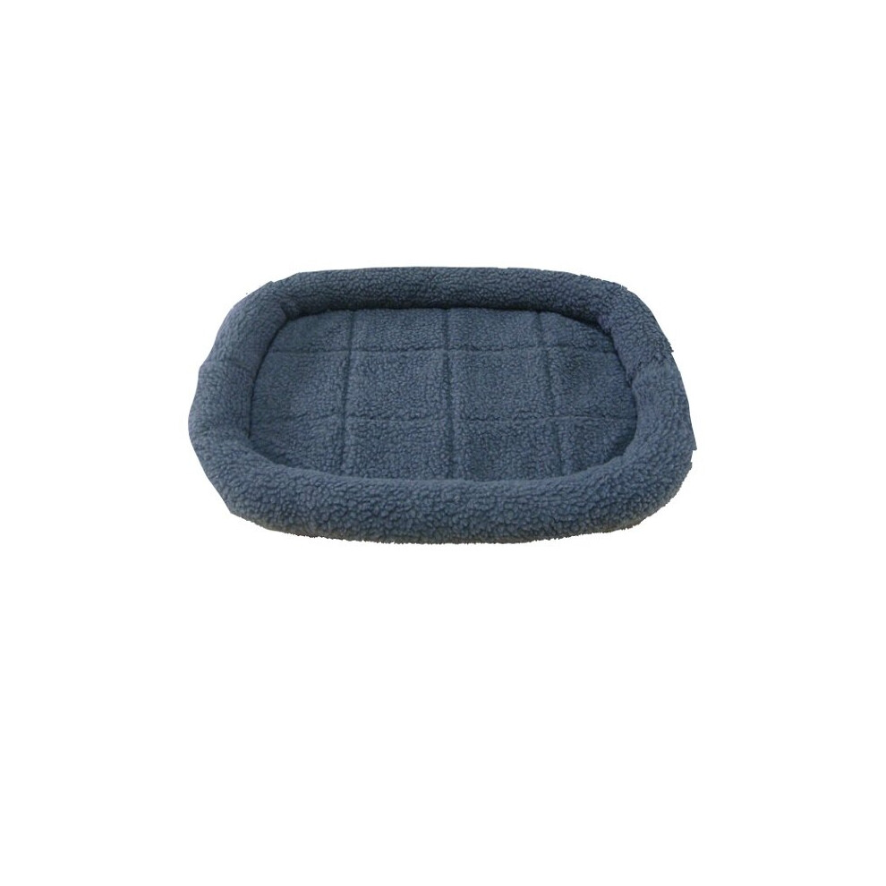 HugglePets Sheepskin Washable Pet Bed | Cat & Dog Beds, Size Large