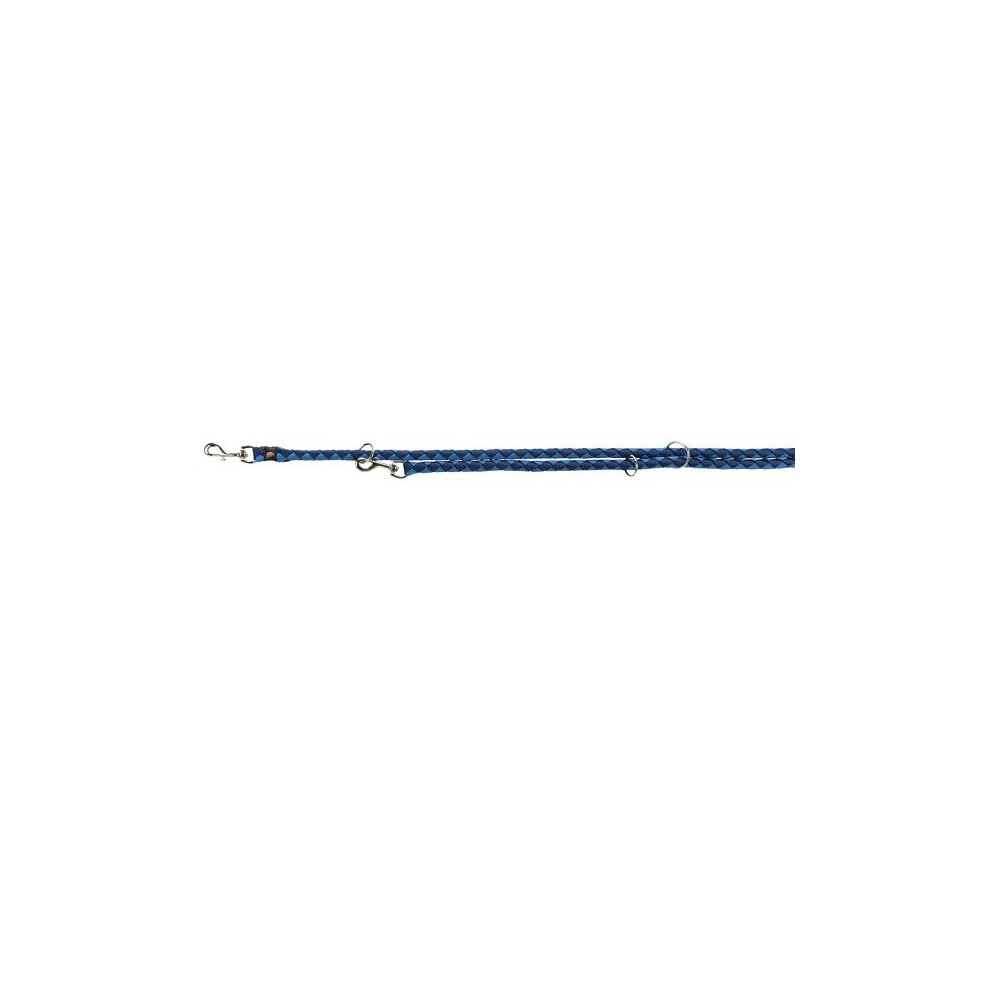 Trixie Cavo Adjustable Dog Leash - Indigo/Royal Blue, S-M