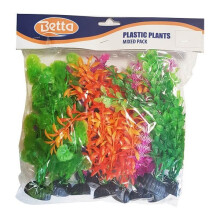 Betta Budget Mixed Plastic Plants (10pk) - 15"