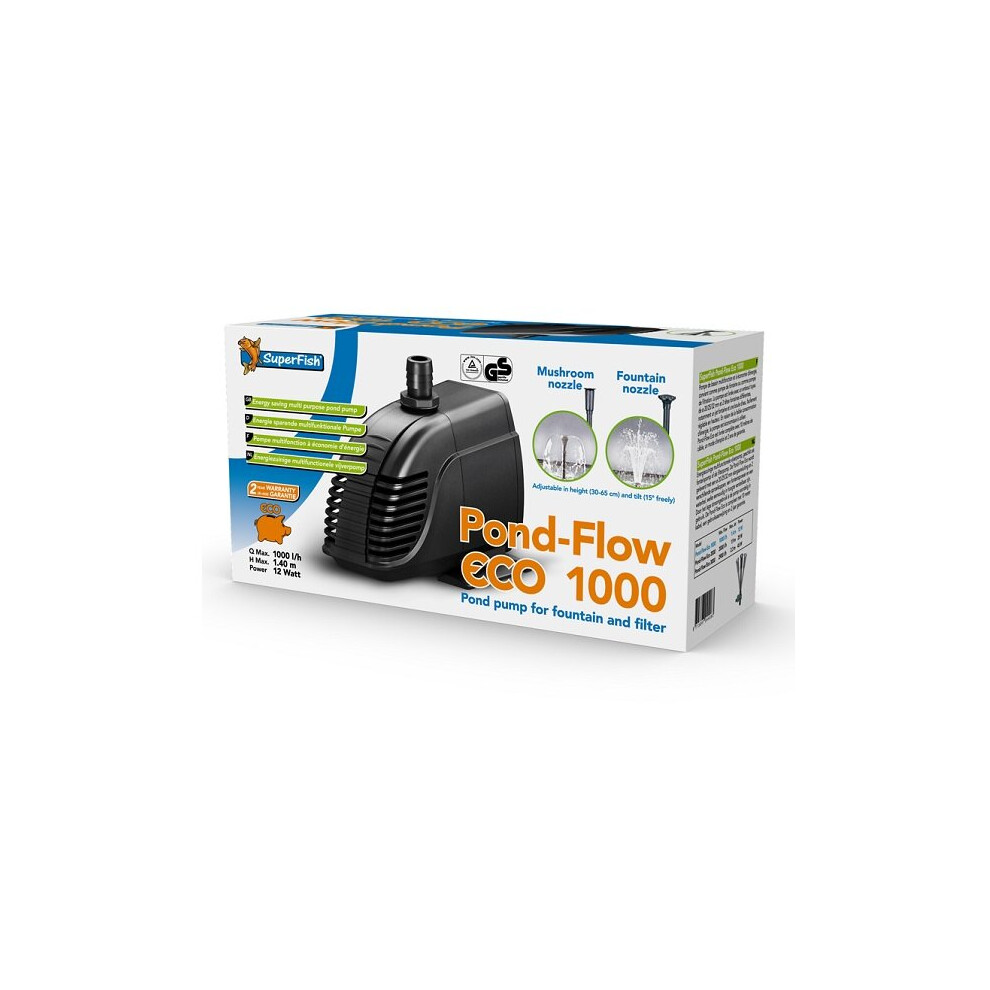 SuperFish Pond-Flow ECO Pump - 1000