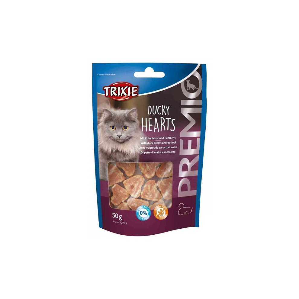 Trixie Premio Ducky Hearts 50G