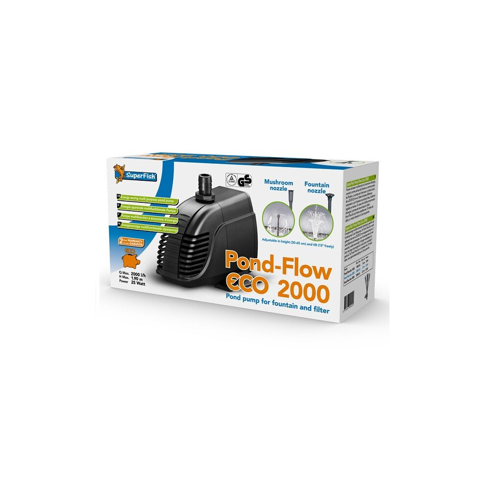 Superfish Pond-Flow Eco Pump - 2000