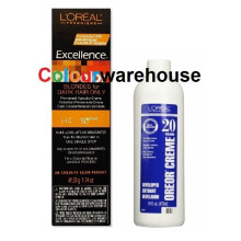 (H4, Dev (Vol. 20) 16oz) L'Oreal HiColor H4 Shimmering Gold, Blondes For Dark Hair Only
