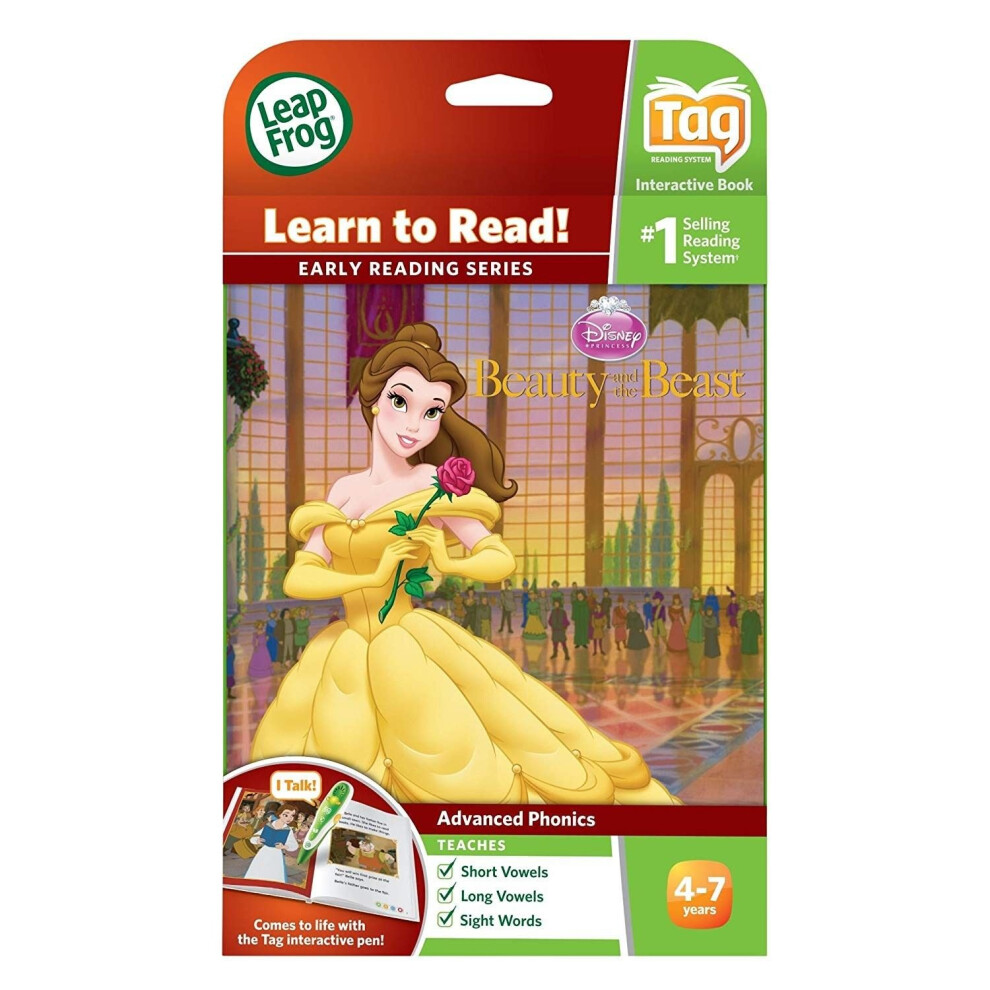 Leapfrog Tag Book - 20552 Disney Beauty And The Beast The Enchanted Rose