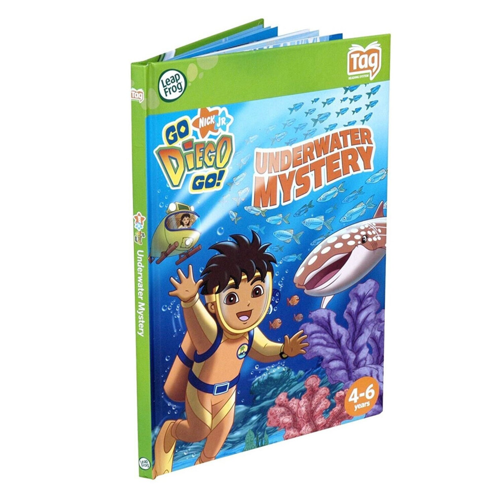 Leapfrog Tag Book: Go Diego Go! Underwater Mystery
