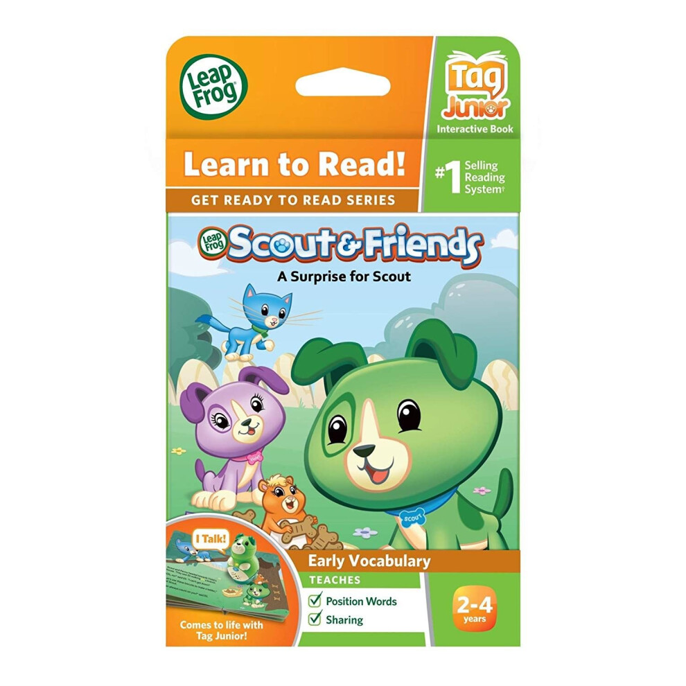 Leapfrog Tag Book: Scout & Friends - A Surprise For Scout