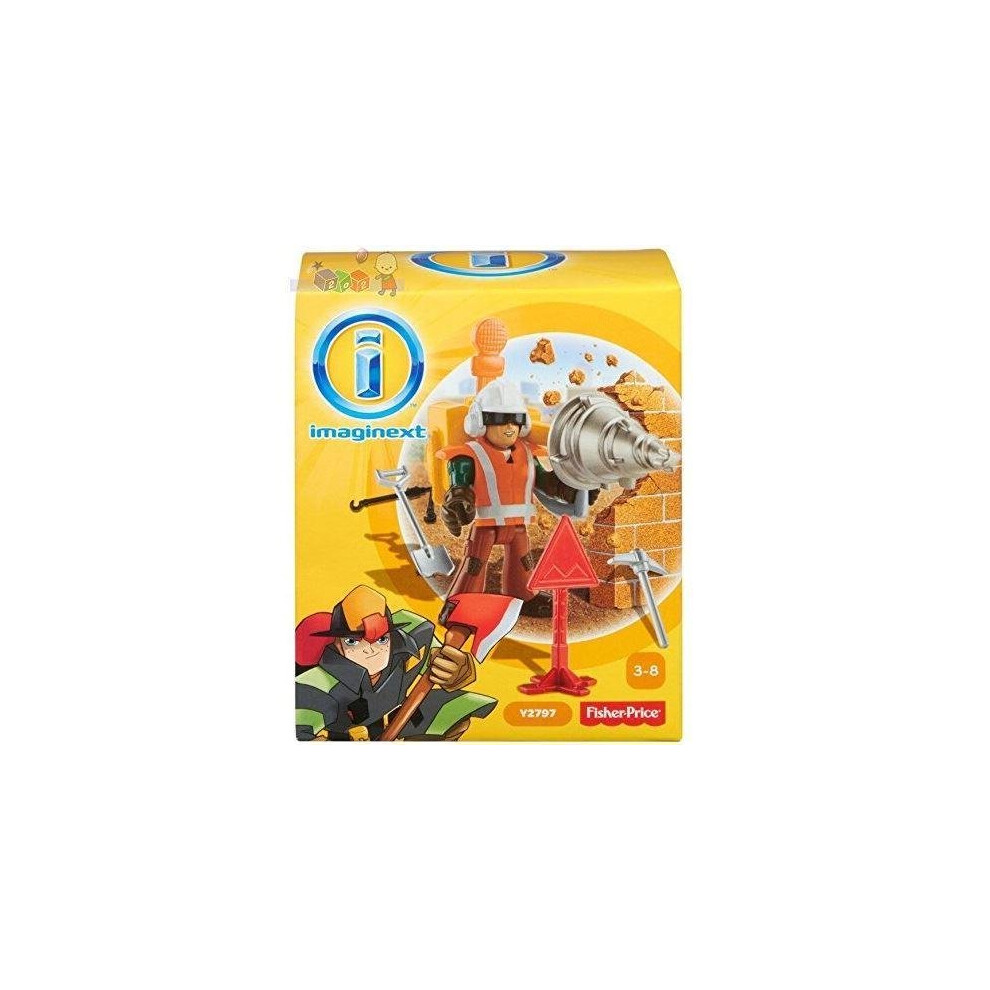Imaginext City Construction Worker Y2797