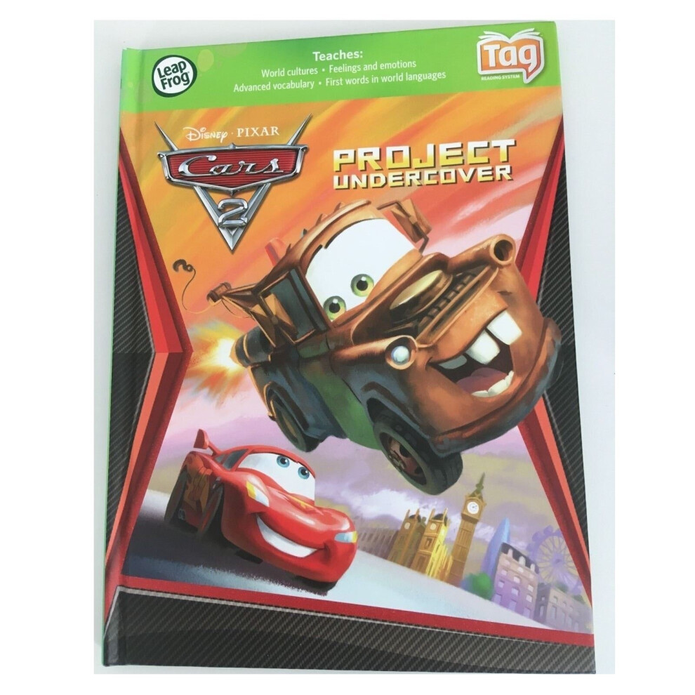 Leapfrog Leapreader Tag Book: Disney-Pixar Cars 2 Project Undercover