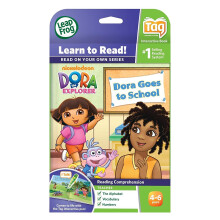 LeapFrog LeapReader TAG Book: Dora the Explorer Dora Goes to School