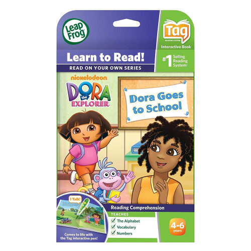 LeapFrog LeapFrog LeapReader TAG Book: Dora the Explorer Dora Goes to School