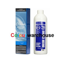(6.3X, Dev (Vol. 20) 16oz) L'Oreal Excellence Creme Resistant Grays 6.3X Light Golden Brown Permanent Haircolor
