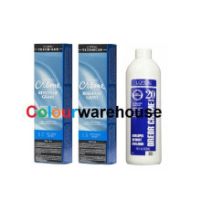(6.3X (2x), Dev (Vol. 20) 16oz) L'Oreal Excellence Creme Resistant Grays 6.3X Light Golden Brown Permanent Haircolor