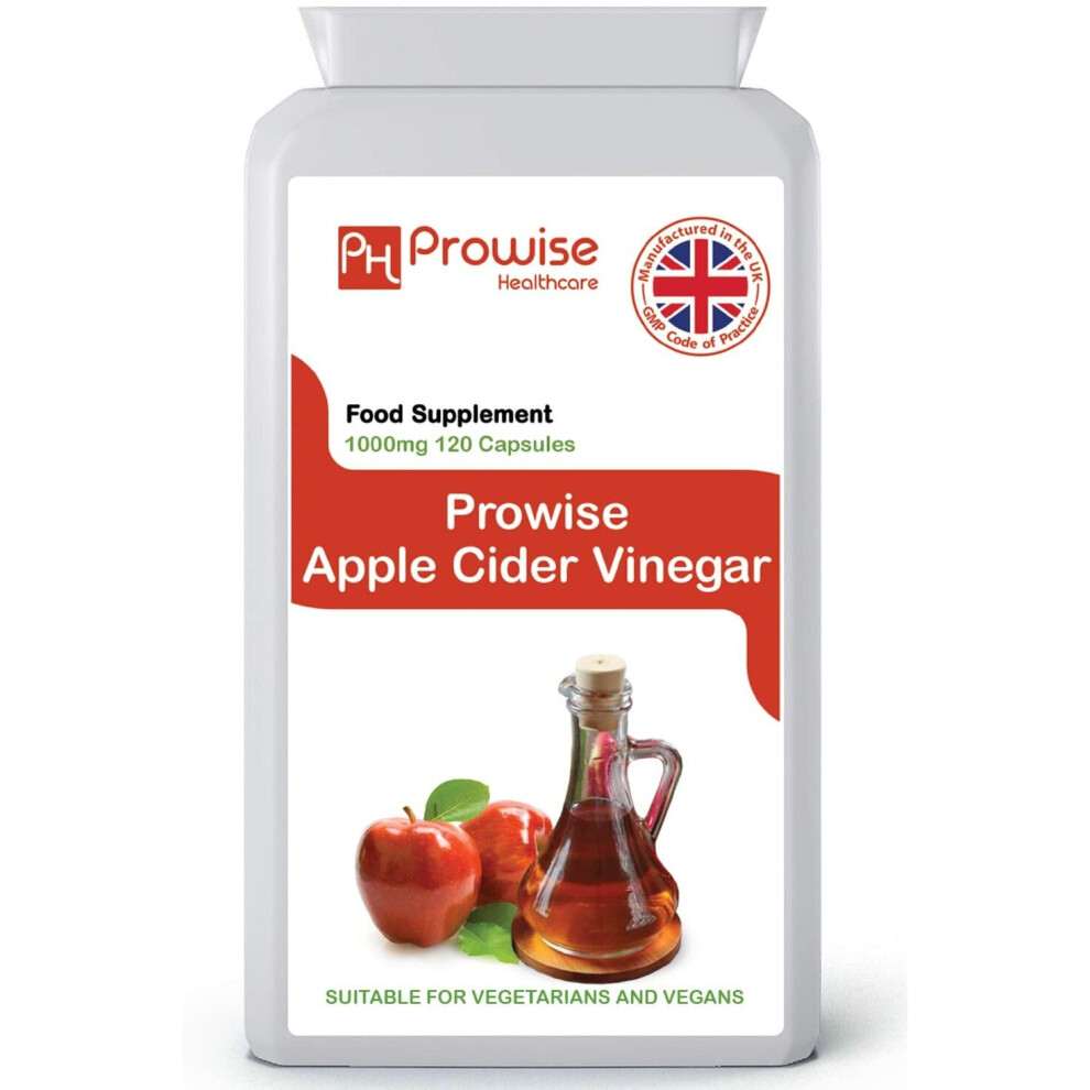 Prowise Healthcare Prowise Apple Cider Vinegar 500Mg - 120 Capsules