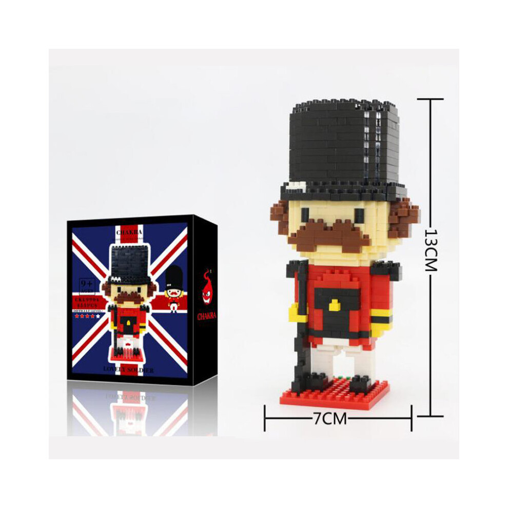 Royal Guard / Nutcracker Soldier Nano Micro Building Blocks Edgar