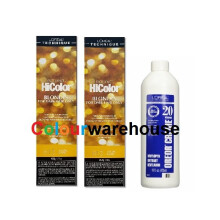 (H13 (2x), Dev (Vol. 20) 16oz) L'Oreal HiColor H13 Natural Blonde, Blondes For Dark Hair Only