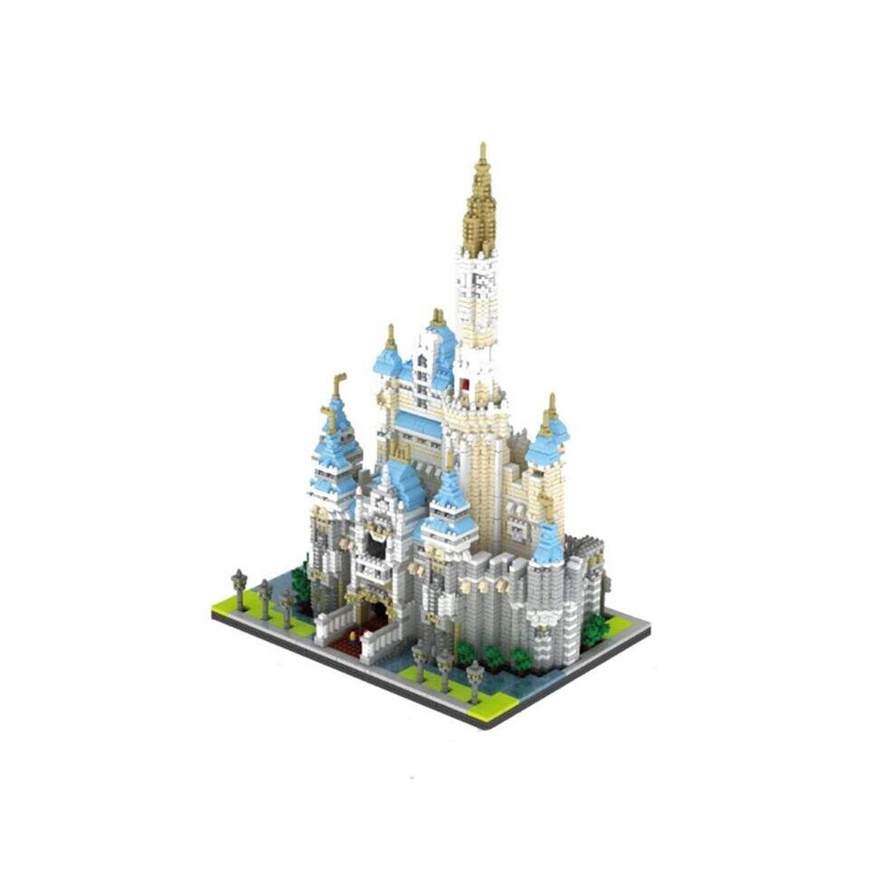 Castle Diamond Blocks Architecture Nano Mini Bricks Toy for Children