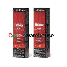 (H12 – 2pcs) L'Oreal HiColor H12 Deep Auburn Red, Reds For Dark Hair Only