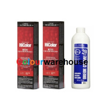 (H11 (2x), Dev (Vol. 20) 16oz ) L'Oreal HiColor H11 Intense Red, Reds For Dark Hair Only