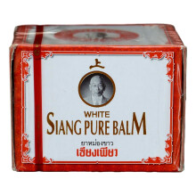 Siang Pure Baume Blanc 40g, Démangeaisons Rougeurs et Voies Respiratoires