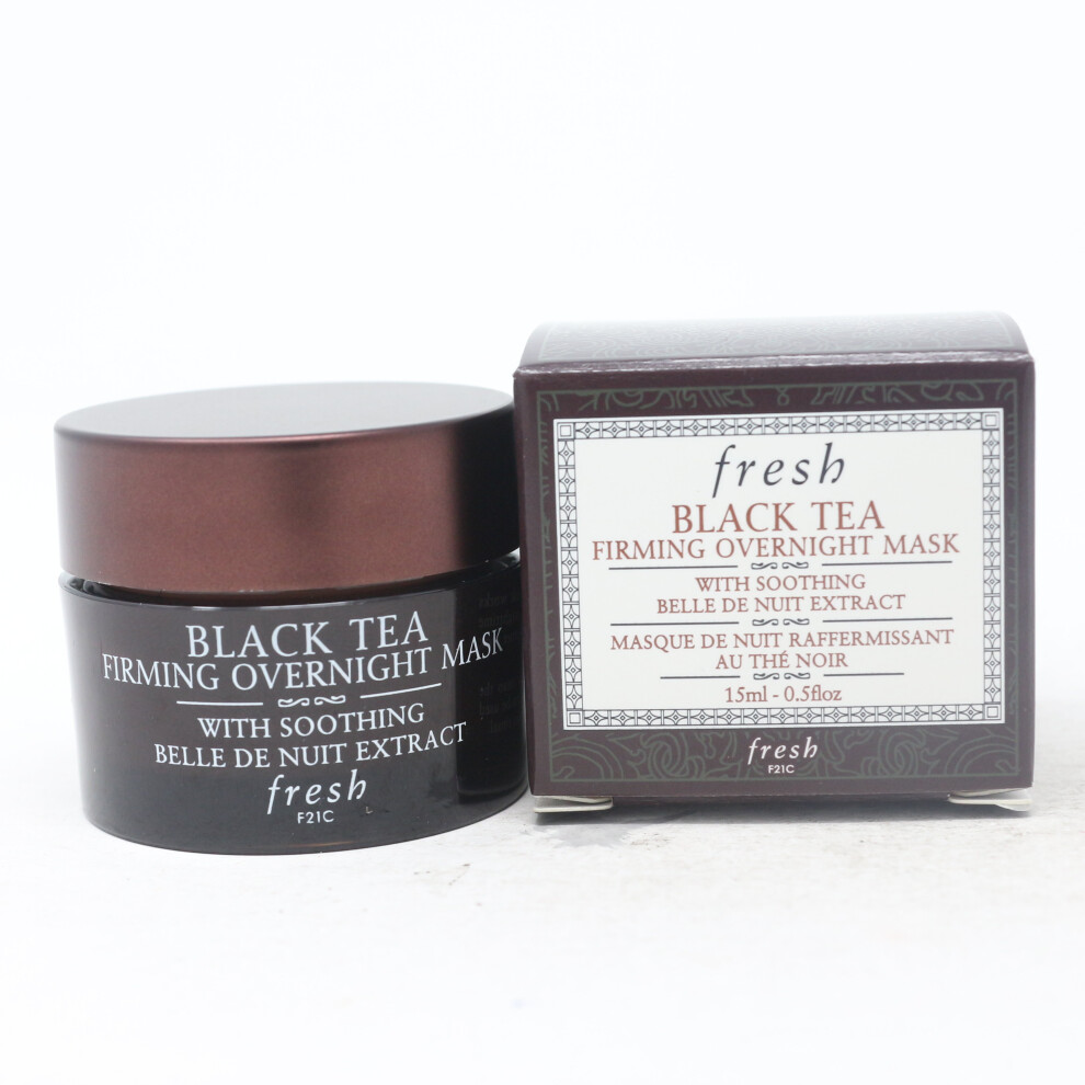 Fresh Black Tea Firming Overnight Mask  0.5oz/15ml New With Box