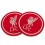 Liverpool FC Liverpool FC Coaster Set (Pack Of 2) 1