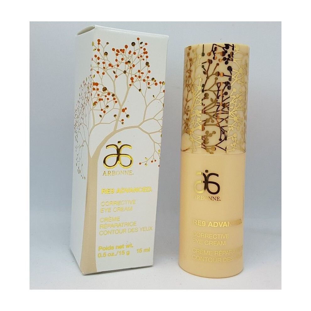 Arbonne RE9 Advanced Corrective Eye Cream 15ml New