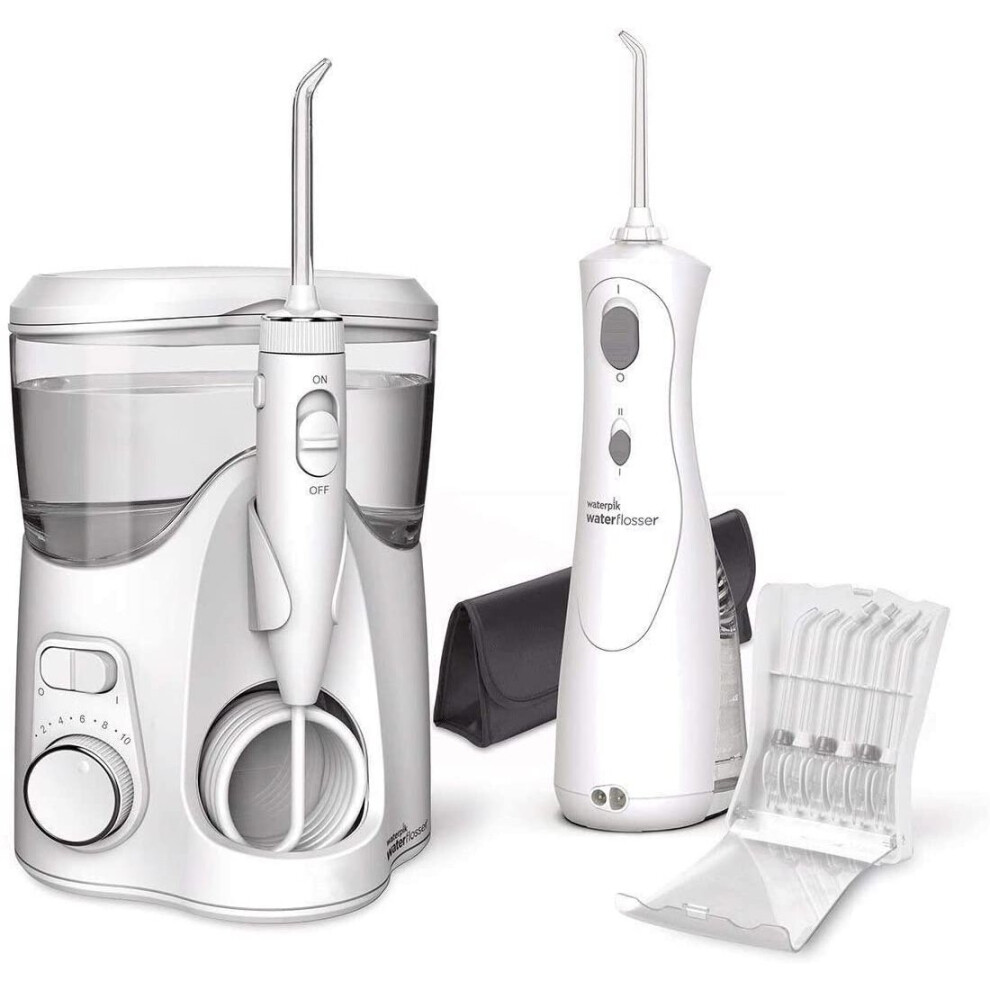 Waterpik Ultra Plus Water Flosser and Cordless Plus Water Flosser, 900 g