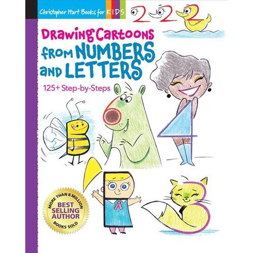 Drawing Cartoons from Numbers and Letters