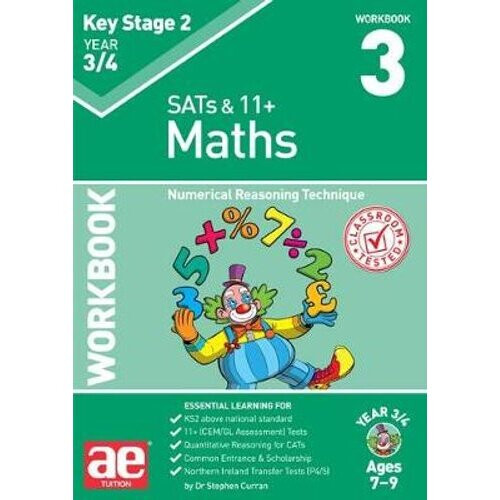 KS2 Maths Year 3/4 Workbook 3