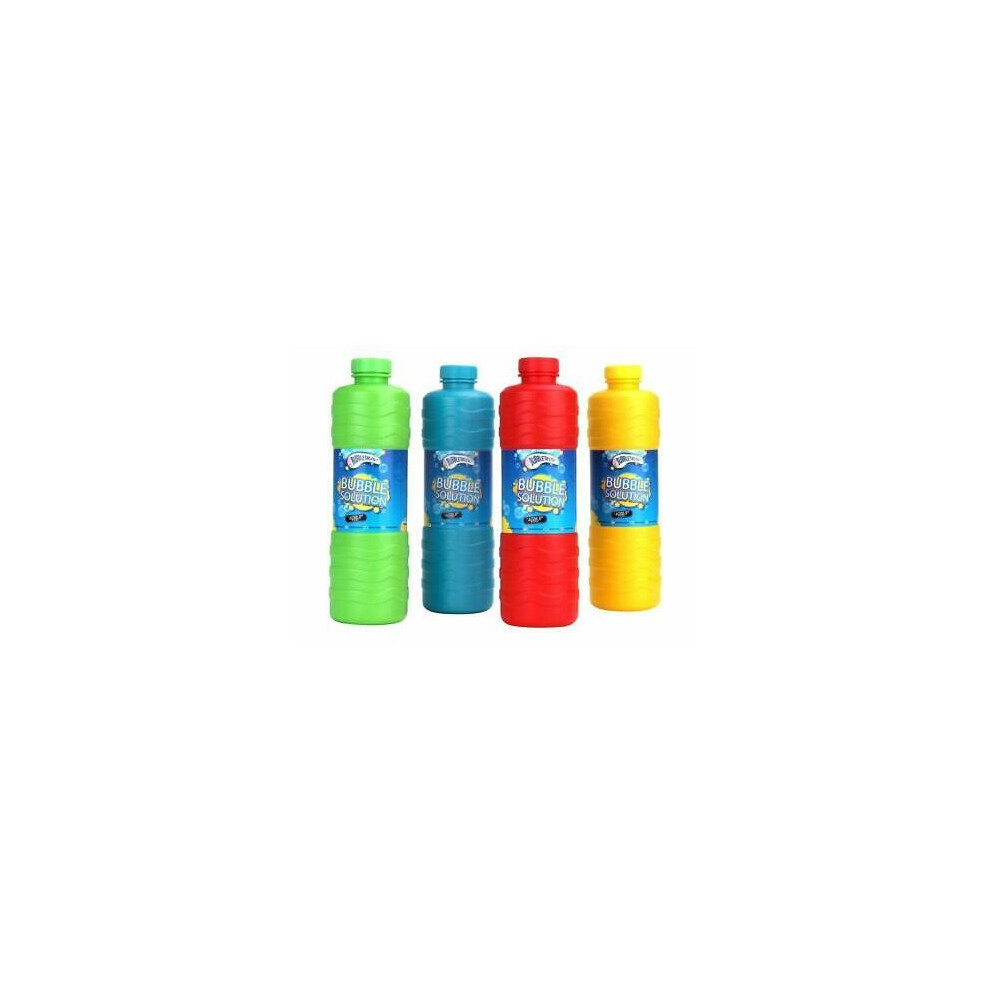 Bubbletastic 32oz 1 Litre Kids Bubble Solution With Giant Bubble Wand