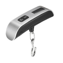Digital Luggage Scale LCD Display Travel Balance Hook Weighting 110Lb