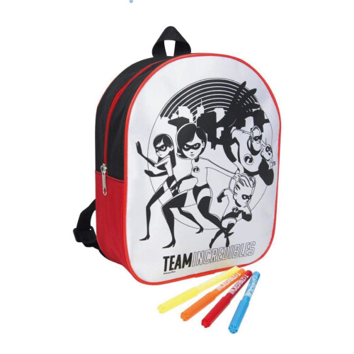 Incredibles Colour Your Own Backpack 1