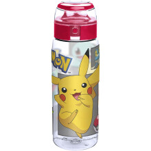 Pokemon Water Bottle - Pickachu - Flip Top