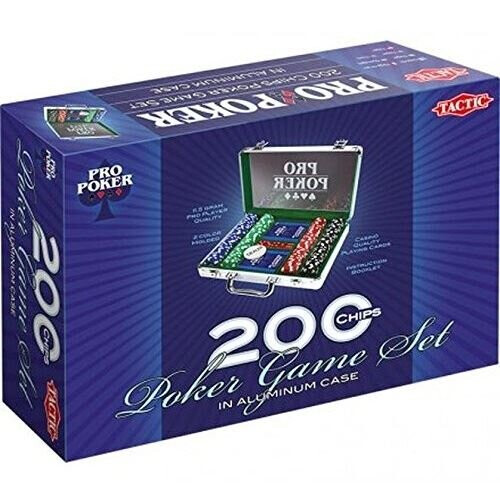 ProPoker poker case 200 chips - TACTIC - 11.5g - Mixed - From 11 years old