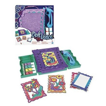 Play-Doh Doh Vinci Anywhere Art Studio Playset (A7198) - Create 3-D Designs Anywhere with Easel, Styler & Deco Pop Tubes