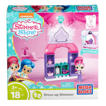 Mega Bloks Shimmer & Shine Pink Shimmer Genie Fashion Pack Toy
