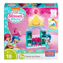 Shimmer & Shine Mega Bloks Blue Shine Genie Fashion Pack Construction Toy