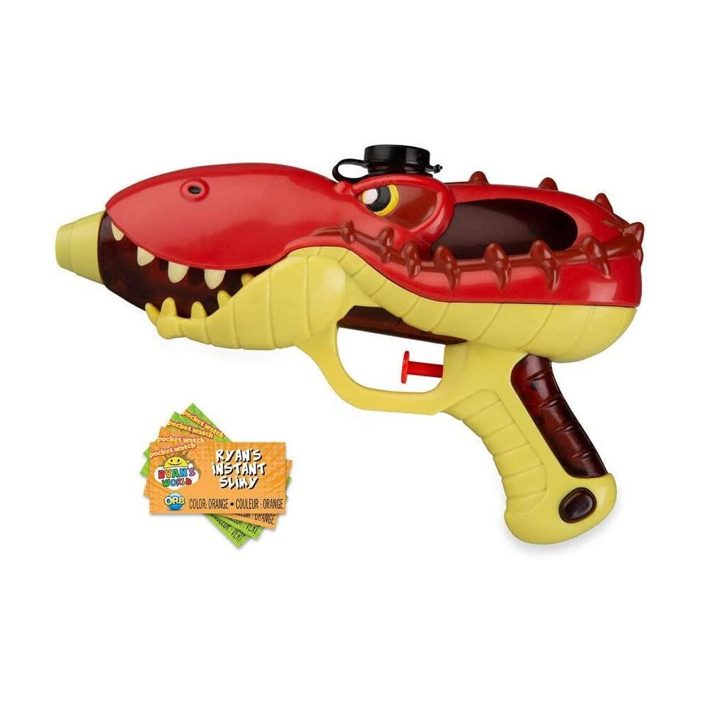 Orb Toys Ryan's World Ryan's Instant T-Rex Red Slimy Blaster (RED) 116439 (400125)