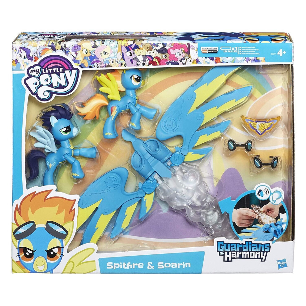 My Little Pony Hasbro B6011eu4â Guardians Of Harmony Wonder Bolts Sonic Boom Playset