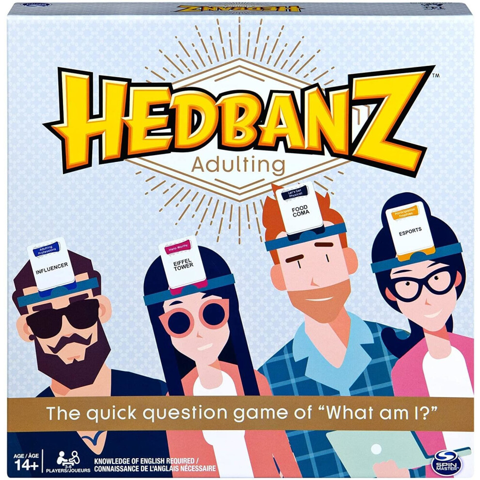 Spin Master Games 6053120 Hedbanz Adulting