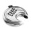 2pcs Combination Discus Padlock Round Pad Lock Set 4-Digit Designed 70mm 10