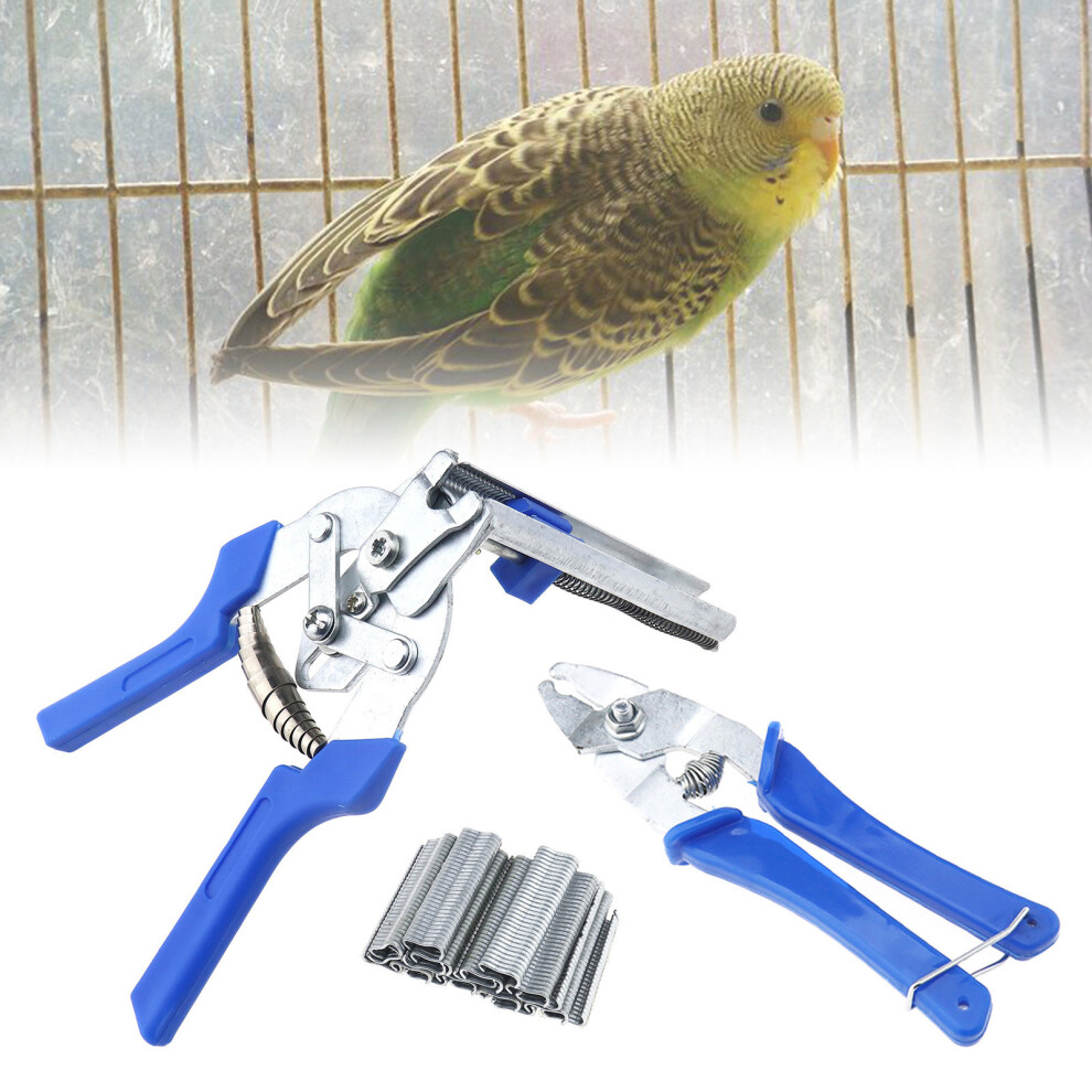 Hog Ring Plier Fastener Gun Hand M Staple Gun 3 In 1 Mesh Cage Wire Fencing 4894670198879