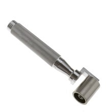 Silver Stainless Steel Handle Wall Seam Roller Wall Paper Painting DIY Hand Tool