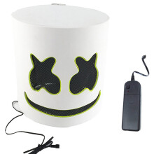 MarshMello Helm LED Maske | Halloween Kostüm Maske