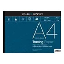 Daler Rowney Tracing Paper Pad - 50 Sheets - Acid Free - 90 gsm - A4