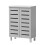 Timber Art Design UK 4 Tier Shoe Storage Cabinet 2 Door Cupboard Stand Rack Unit Grey 4